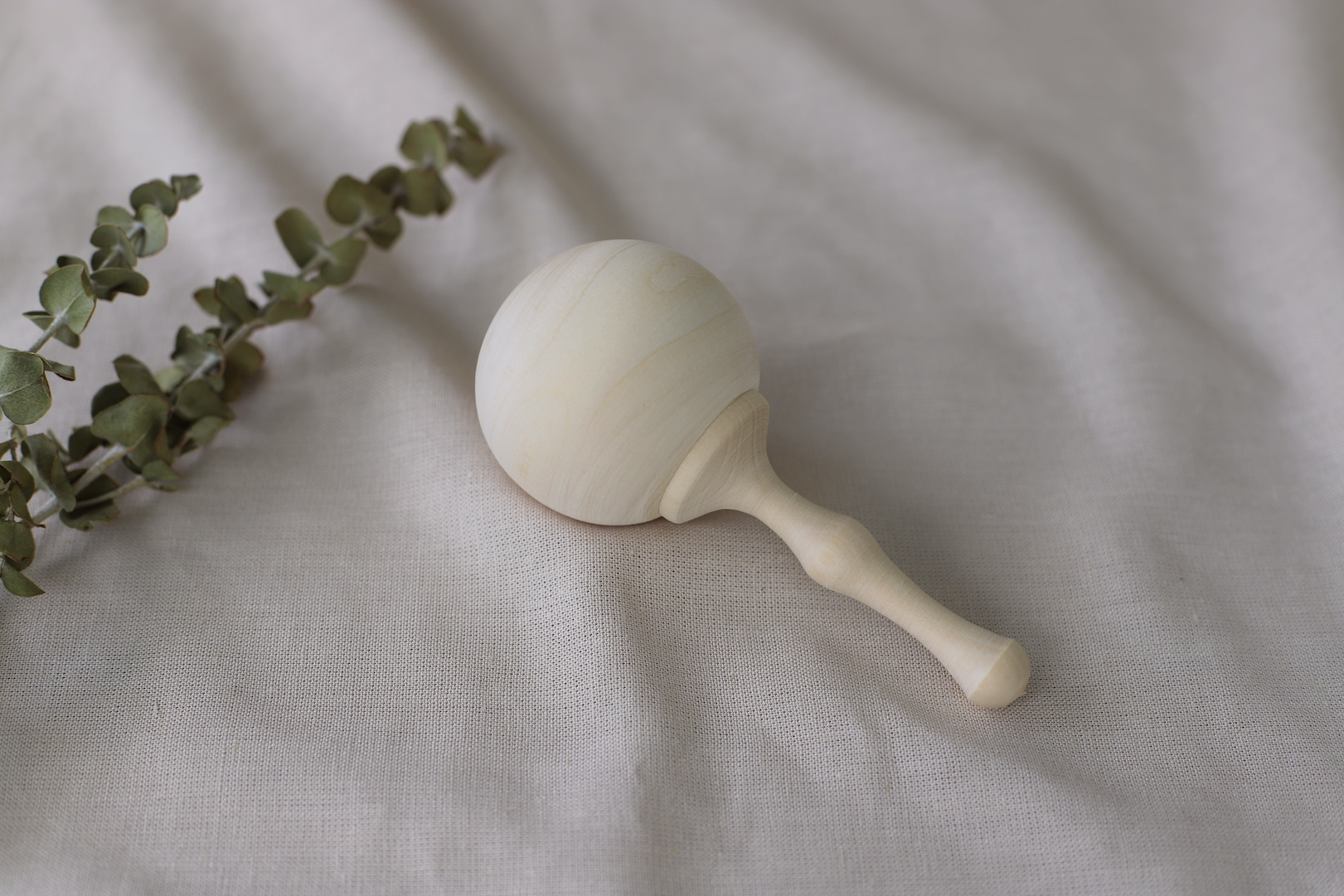 Handcrafted Wood Rattle